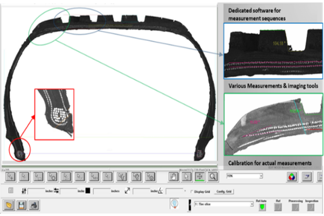 Tire Cross Section analysis